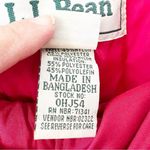 L.L.Bean Dark Red Ultrawarm Coat With Fur Trimmed Hood Photo 3