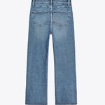 ZARA CROPPED FLARE HIGH-WAIST JEANS | Size 4 Photo 4