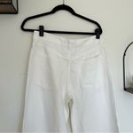 Madewell NWT White Petite Superwide-Leg Jeans: Airy Denim Edition Size 30P Photo 5