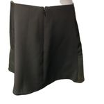 Rag and Bone Rag & Bone "Montrose" Black Miniskirt With Supple Lamb Leather Paneling Size 6 Photo 3