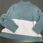 Pact Women's Organic Cotton 1/4 Zip Sweatshirt Jacket Mock Neck Green Purple XL Photo 8