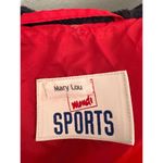 mondi SPORTS Hooded Zip Front Color Block Red & White Jacket Womens Size L‎ Size L Photo 3