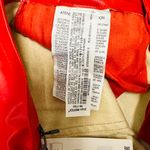 ZARA  Red Faux Leather Pants   Photo 8