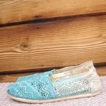 Toms Blue Ombre 5.5 Espadrille Shoes Photo 4