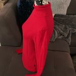 BCBGMAXAZRIA Red Turtleneck Sweater Size Medium Photo 1