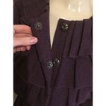 #6 Women's Sz: 2 Purple Wool Blend Blazer By Tabitha Photo 4