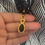 St. John  Collection Knit Cardigan Zip Front Sweater Black & White Photo 6