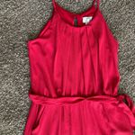 Sweet Storm Red Halter Jumpsuit with Relaxed Fit Photo 6