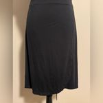 EUC Zachary’s Smile Black Elegant Wrap Dress with Striped Design size small Photo 3