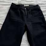 Everlane black high rise straight leg jeans, size 26” minimalist quiet luxury Photo 7