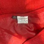 Le Suit  2 Pc Red Ladies Sz 16 Toggle Buttons Career Wear Photo 10