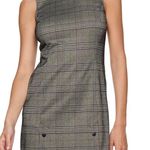 Apt. 9  Brown Plaid Midi Dress Photo 0
