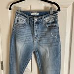 KanCan Women’s High Rise Cuffed Hem Ankle Skinny Jeans size 27 Blue Photo 3
