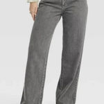 Universal Threads Universal Thread Gray Relaxed Wide Leg Jeans Photo 0
