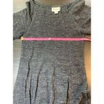 Anthropologie Ganni Winter Jersey Knit Dress Womens Small Gray Dark Academia Photo 7