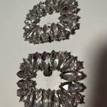 Macy's New— Shoe Clips with white stones Photo 0