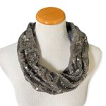 Charlotte Russe Womens  Silver Sequin Infinity Scarf Photo 1