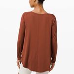 Lululemon NWT Up For Down Time Top Terracotta 6 Photo 1