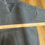 Aerie  Charcoal Grey Pullover Hoodie Womens S Oversized Faded Relaxed Sweatshirt Photo 7