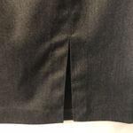 NY & Co Gray Front Slit Stretch Pencil Skirt Size 6 New York and Company Women's Photo 4
