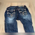Rock Revival  Judy cuffed Skinny blue Jeans denim Photo 2
