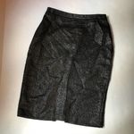 Who What Wear SALE Metallic Pencil Skirt Photo 0