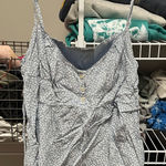 Brandy Melville  Light Blue Floral Camisole Photo 0