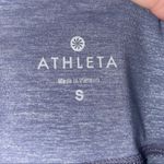 Athleta  Odyssey Chaturanga Yoga Capri Tight Legging Size Small #268529 Blue/Gray Photo 3