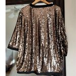 Vintage Michael Simon Sequin Jacket Party Size 3X Photo 1