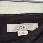 Loft  Black Denim Jean Skirt 8 Photo 3