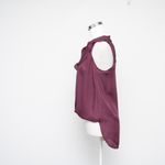 L'Agence L’AGENCE - Freja Silk Sleeveless Draped Blouse Photo 4