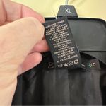 Grass Collection  Tailored Black Vest Shawl Lapel Photo 2