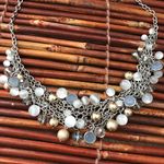 Ann Taylor  Multi Beaded Cha Cha Necklace Photo 4