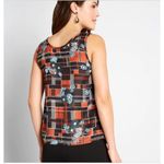 Modcloth At First Sight Sleeveless Blouse size xs Photo 2