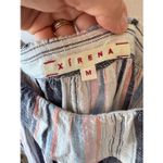 Xirena Atlas Rumer Cotton Striped Maxi Dress Size Medium Blue Photo 3