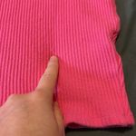 Urban Outfitters  Bodycon Ribbed Cotton Pink Dress Size Medium Photo 7