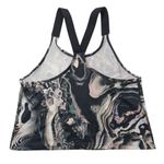 Nike Pro Coral Print Training Top Womens Small Abstract Racerback Psychedelic Photo 1