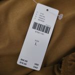 Anthropologie Celandine The Gabbie Strapless Ruched Midi Set Bronze Size Large Gold Photo 6