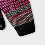 Yoana Baraschi Tweed Jacket Blazer Size 2 Multicolor Striped Zip Front Cropped Photo 4