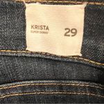 Hudson Jeans NWOT  Krista Super Skinny Dark Blue Photo 7