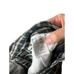 American Eagle  Blue Tan Plaid Mom Jeans Size 12 Short Photo 9