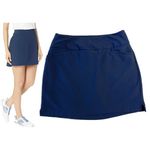 Adidas Women's Golf Star Plon Mini Skirt Small Navy With Shorts and Pockets Photo 1