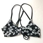 Lands' End Swim Bikini Top Reversible Floral S Photo 0