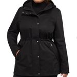 Hunter Ladies' Rain Jacket Water Resistant Cotton Smock, Black, Size XXL, NWT Photo 0