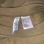 Divided  Army Green Crewneck Photo 2