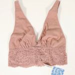 Free People NWT Teagan Bralette In Strawberry Nude Photo 2