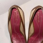 Kate Spade Preppy Peep Toe Old Money Luxury Designer Classic Pumps Size 7.5M Photo 10