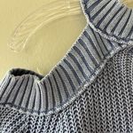 Free People Off Shoulder Cutout Pullover Chunky Knit Top Stretch Sweater, Size L Photo 6