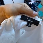 Lulus Lulu’s Exceptionally Precious White Satin Bow Mini Dress Photo 3