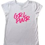 EXPRESS GIRL POWER  One Eleven Short Sleeve T Women’s M Neon Pink Graphic Photo 0
